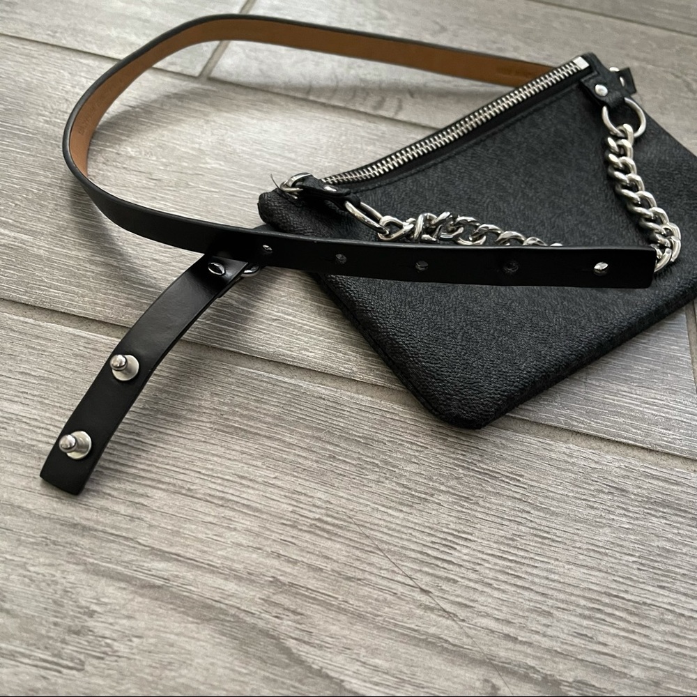 Michael Kors Black Belt Bag - Picture 6 of 8